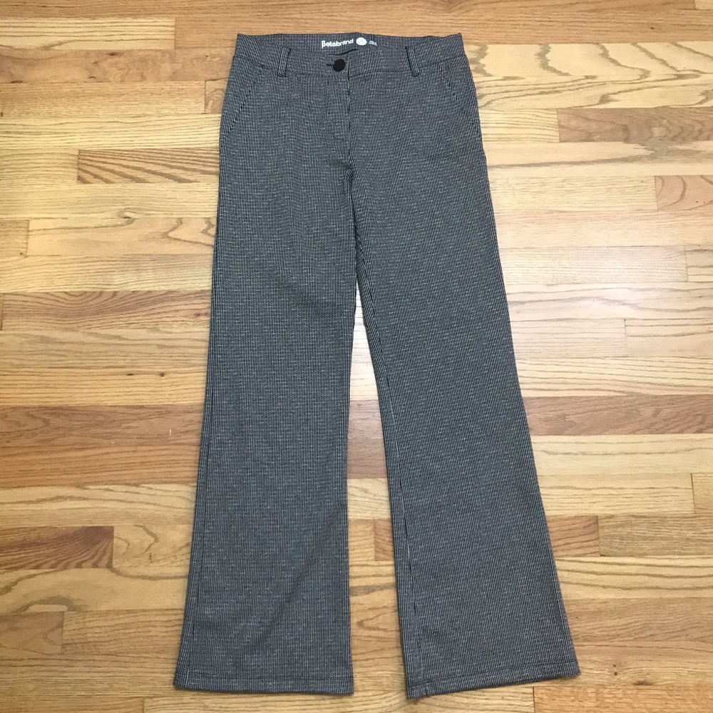 Betabrand Classic Dress Pant Yoga Pant Boot Cut Small Petite
